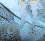 barbie 1831 silver socks